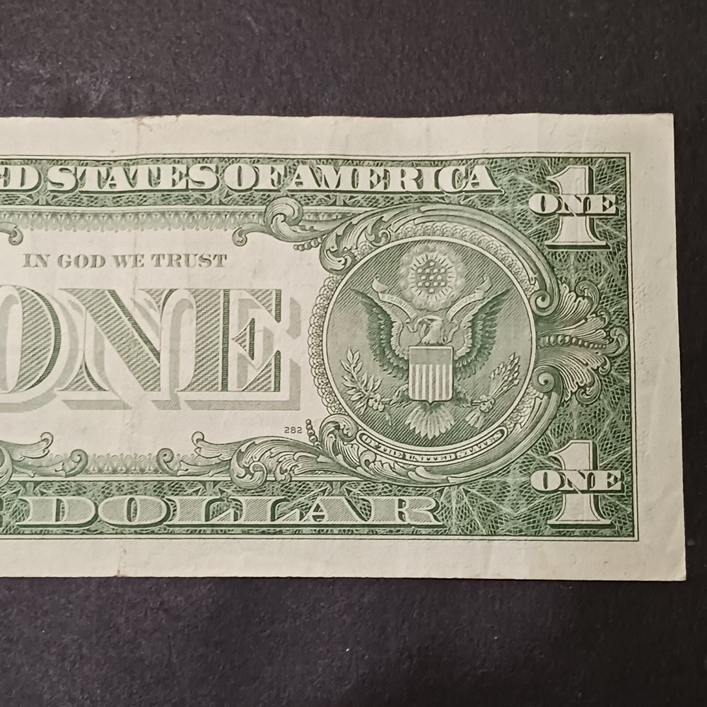 1957 Star Note Silver Certificate 8 Sequential Serial #'s Fancy Serial $1.00