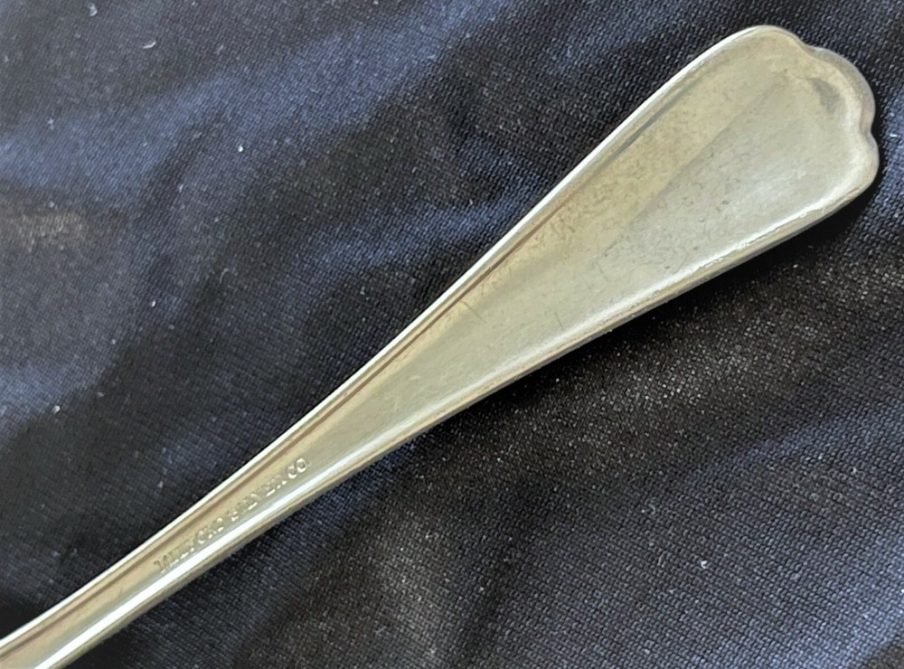 Milford Silver Co. Teaspoon: 5 7/8": Unknown Pattern & Age SHIPS FREE & INSURED