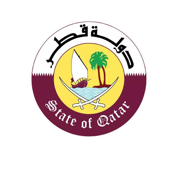 Qatari Emblem Sticker Decal