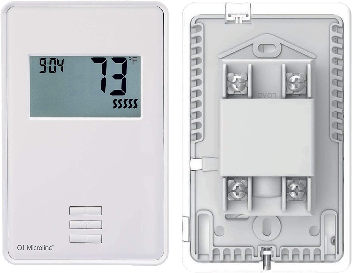 OJ Microline UTN4-4999 Non-Programmable Floor Heating Thermostat with Sensor