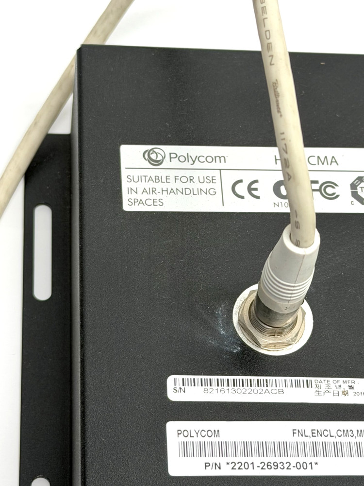 Polycom HDX CMA Ceiling Microphone Array Audio Conference w/ Mic