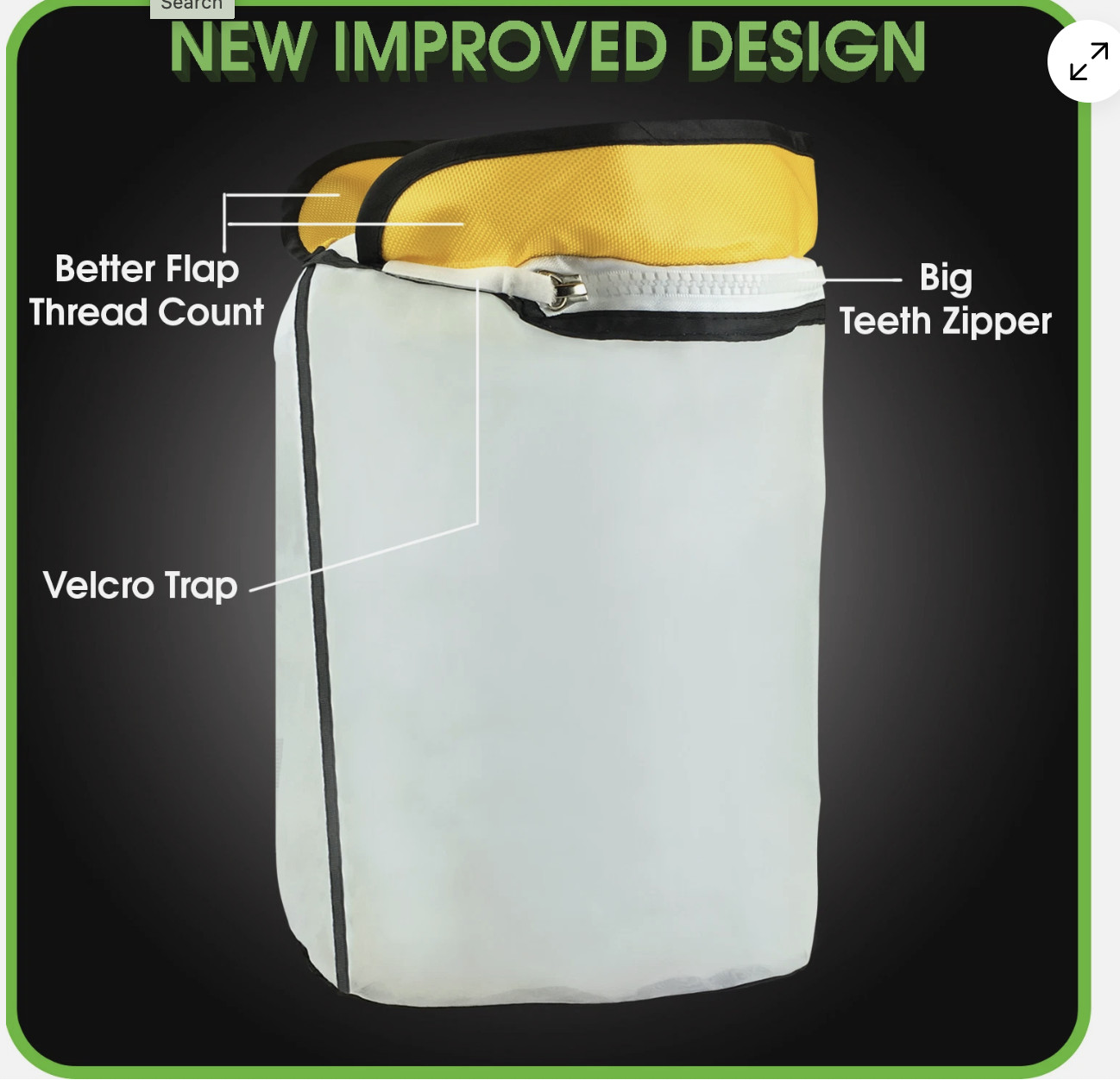 BubbleBagDude Bubble Bag 5 Gallon 220 Micron Zipper Extraction Bag Herbal Filter