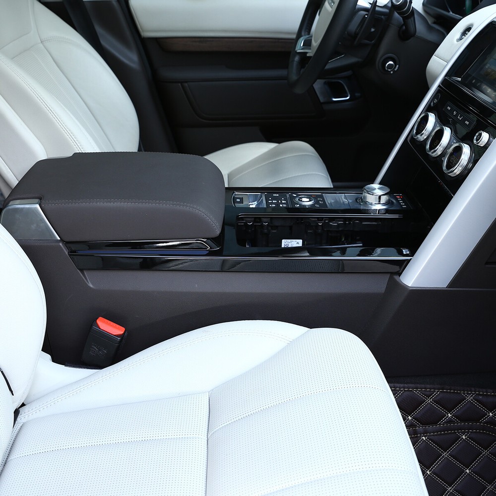 For Land Rover Discovery 5 2017-2020 Black Central Console Gear Shift Frame Trim