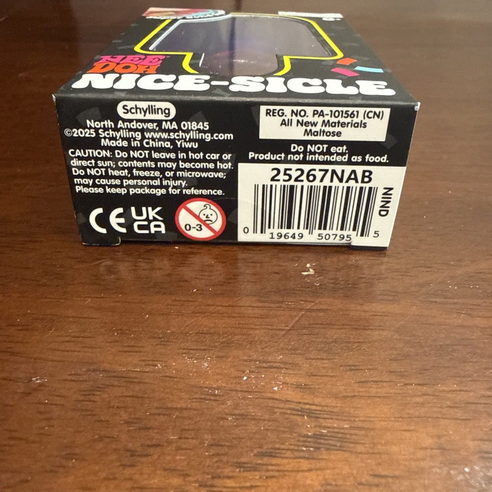 NeeDoh Nice-Sicle Purple 100% Authentic