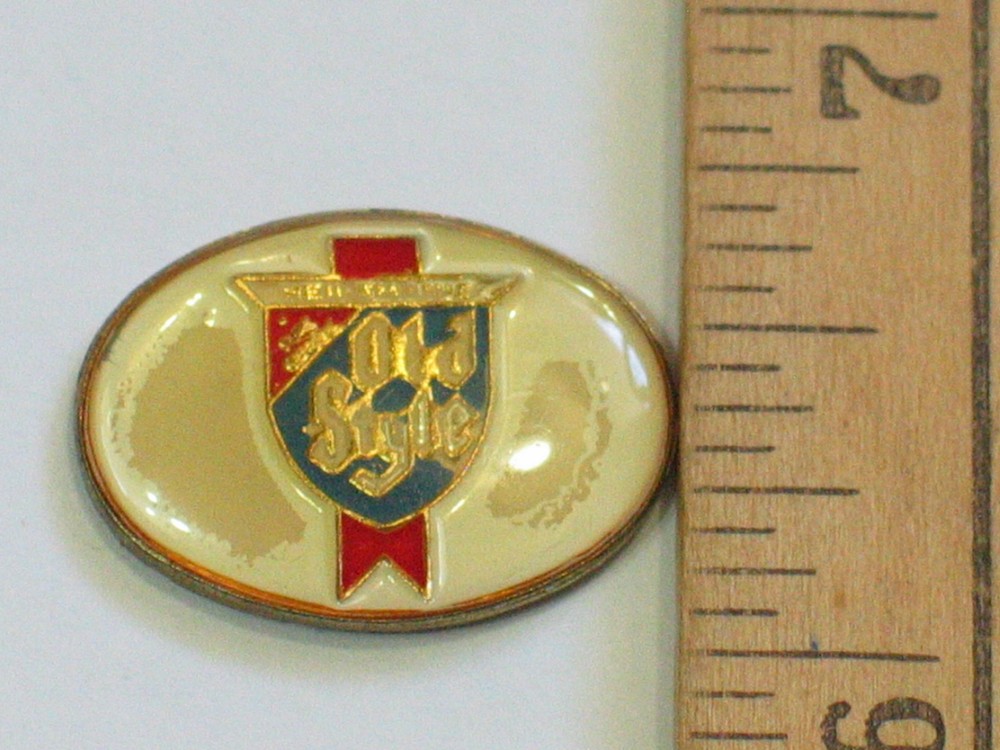 Heileman's Old Style Beer Pin (#2) **
