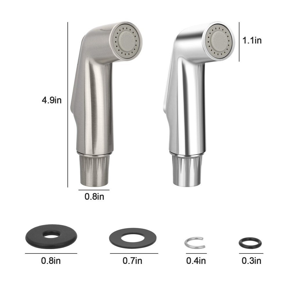 Kitchen Sink Side Sprayer Head Replacement Universal Attachment Pull Out Faucet