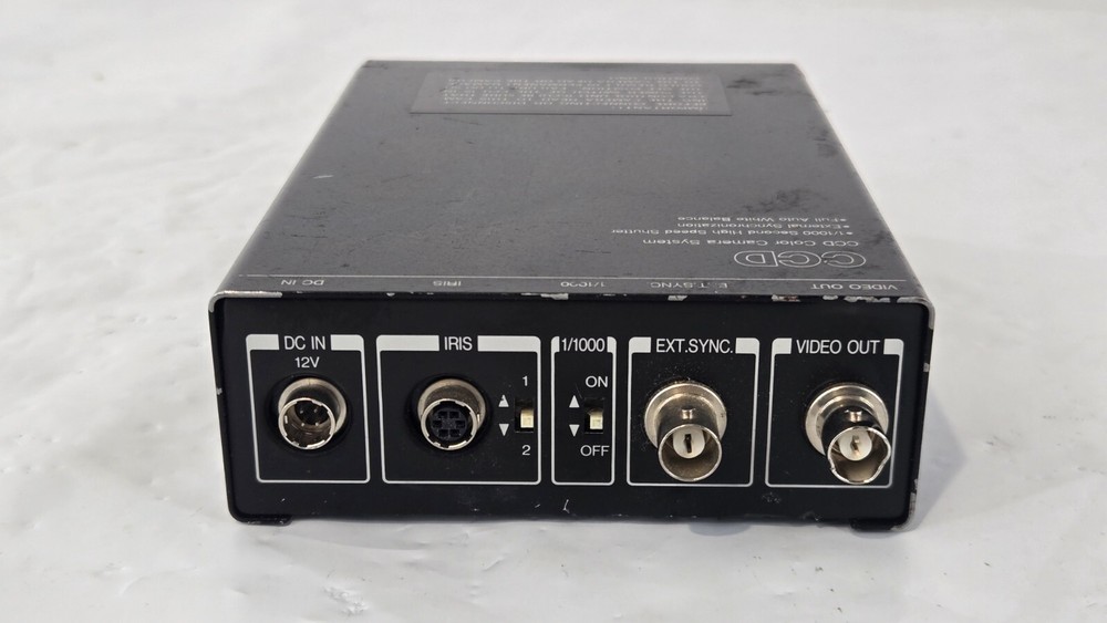 Elmo CCD Color Camera System EM-102 EM-102