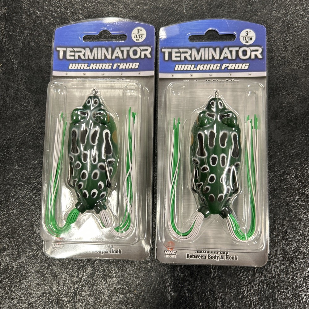 2pc Terminator TWF3313 Walking Frog 3” 11/16 “Save”