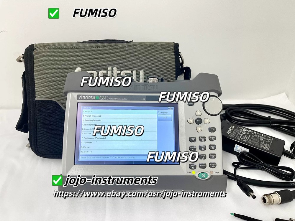 1 PCS Anritsu S331L Site Master Cable & Antenna Analyzer 4GHz /Good function*jo