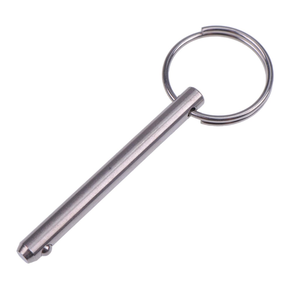 ZTUOAUMA 4X 1/4'' Diameter Simple Insert Quick Release Overall 2'', Silver