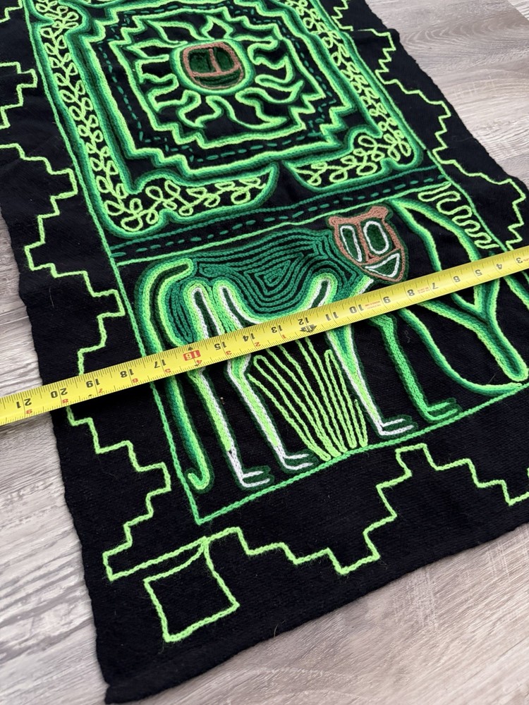 Traditional Guna (Kuna) Mola Textile Panel