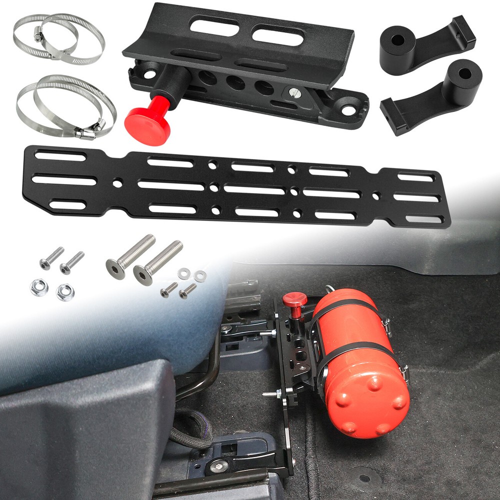 Adjustable Fire Extinguisher & Seat Multi Mount Bracket For Ford Bronco 2/4D 21+