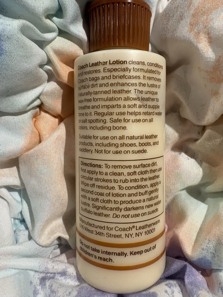 Coach Vintage Leather Conditioner