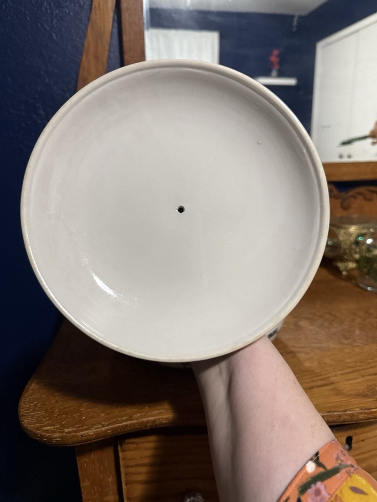 Stoneware Serving Bowl with Lid, Apple Design