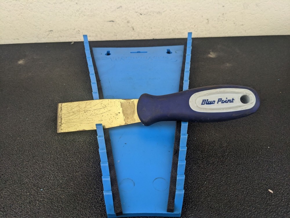 #bl567 Blue-Point Tools BRASS Straight Putty Knife / Scraper PKB53A