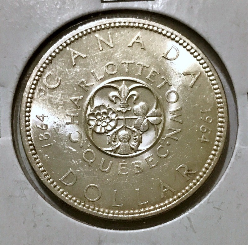 1964 Canada Silver Dollar BU