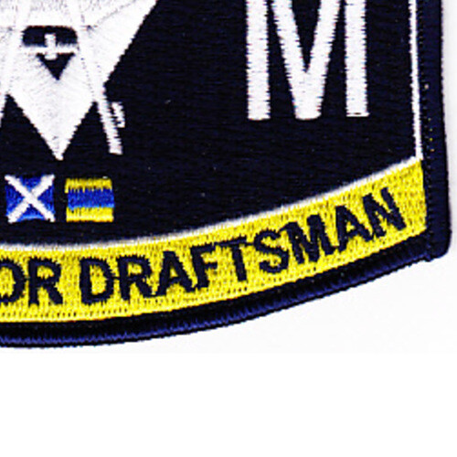 Technical Administrative Rating Illustrator Draftsman Patch