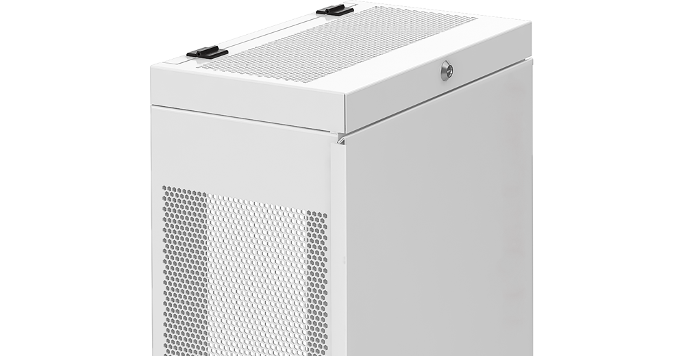 6U 35" Depth Server Rack Cabinet Unique Compact Solution FITS MOST SERVERS
