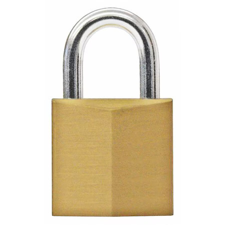 Master Lock 4120Wwg Padlock, Keyed Different, Standard Shackle, Rectangular