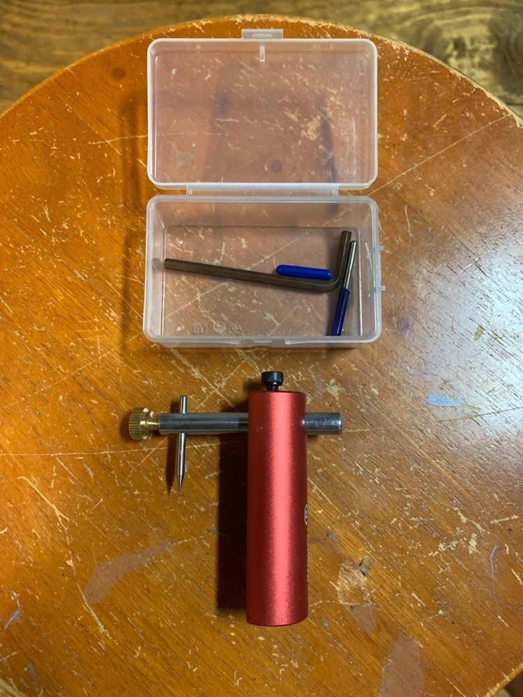 Knife Maker's Center Scribe, Bevel Line Scriber, Edge Scribe