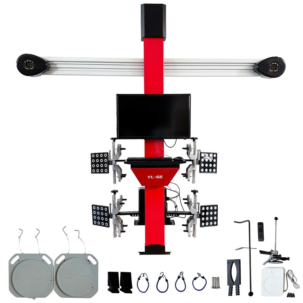 110V 3D Wheel Alignment Machine Tire Wheel Aligning Machine Wheel Aligner