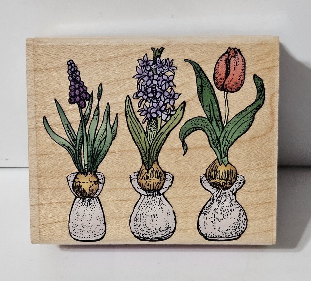 Hero Arts Rubber Stamp - Spring Bulbs