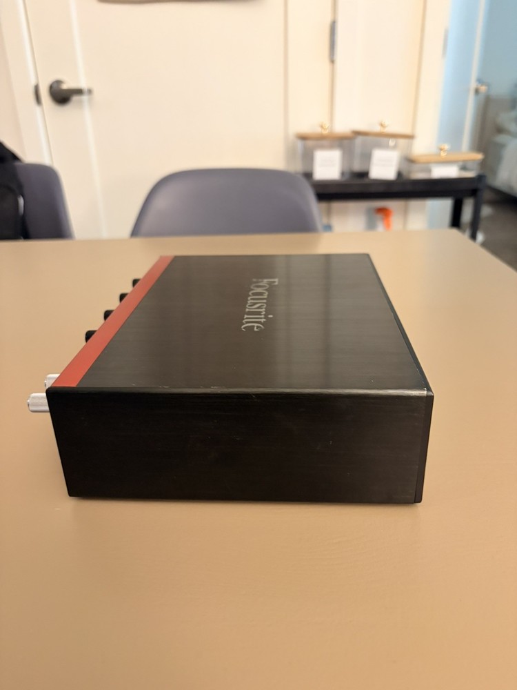 Focusrite Clarett 4Pre 18x8 Thunderbolt Audio Interface