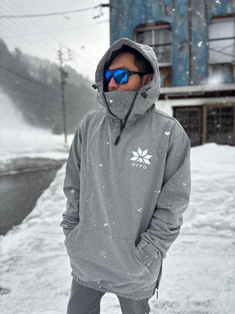 Ski Snowboard Grey Marle NFPD Snow Jacket Waterproof