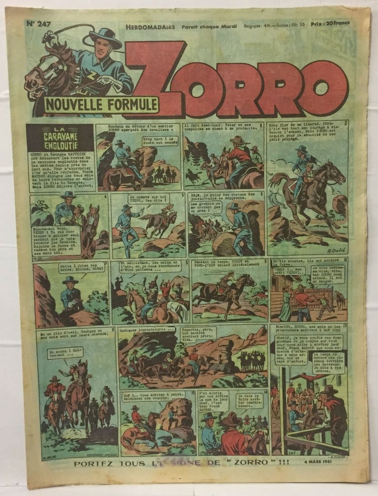Zorro - 4 March 1951 - No. 247