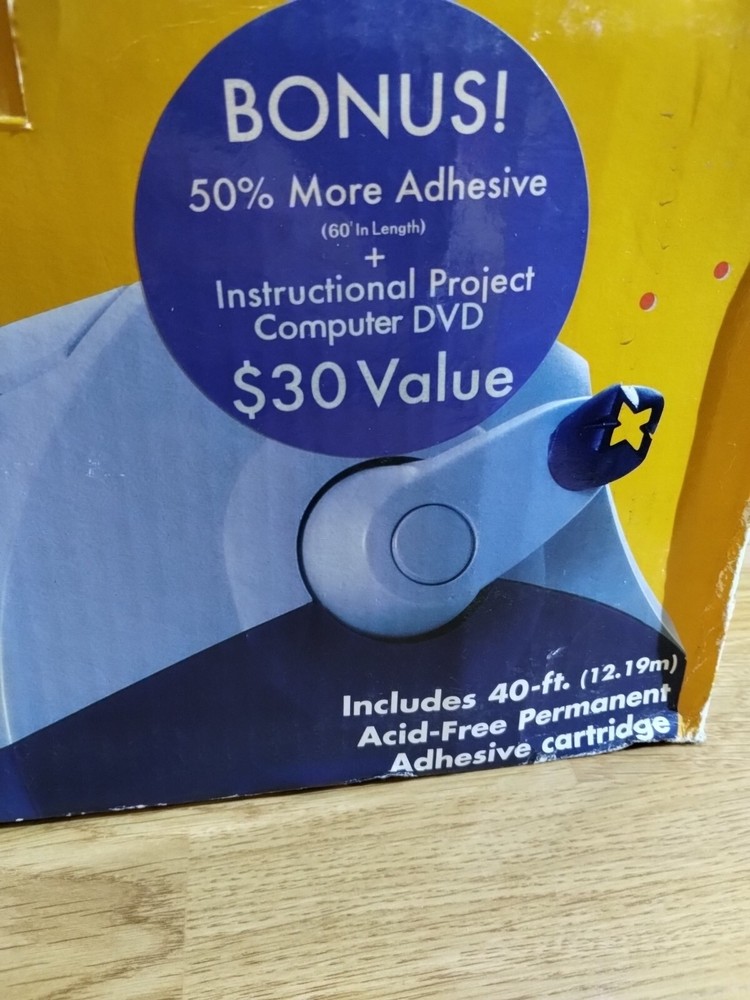 Xyron Model 900 Label, Sticker Maker, Laminator Machine New! Open Box