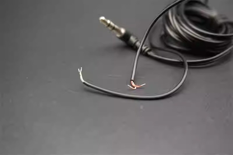 2X Universal Earphone headphone repair Replacement Audio Cable Wire For Sony