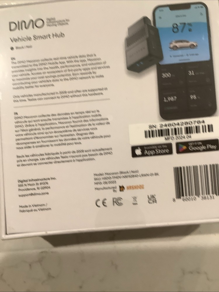 DIMO Macaron - Car Data Crypto Miner Vehicle Smart Hub