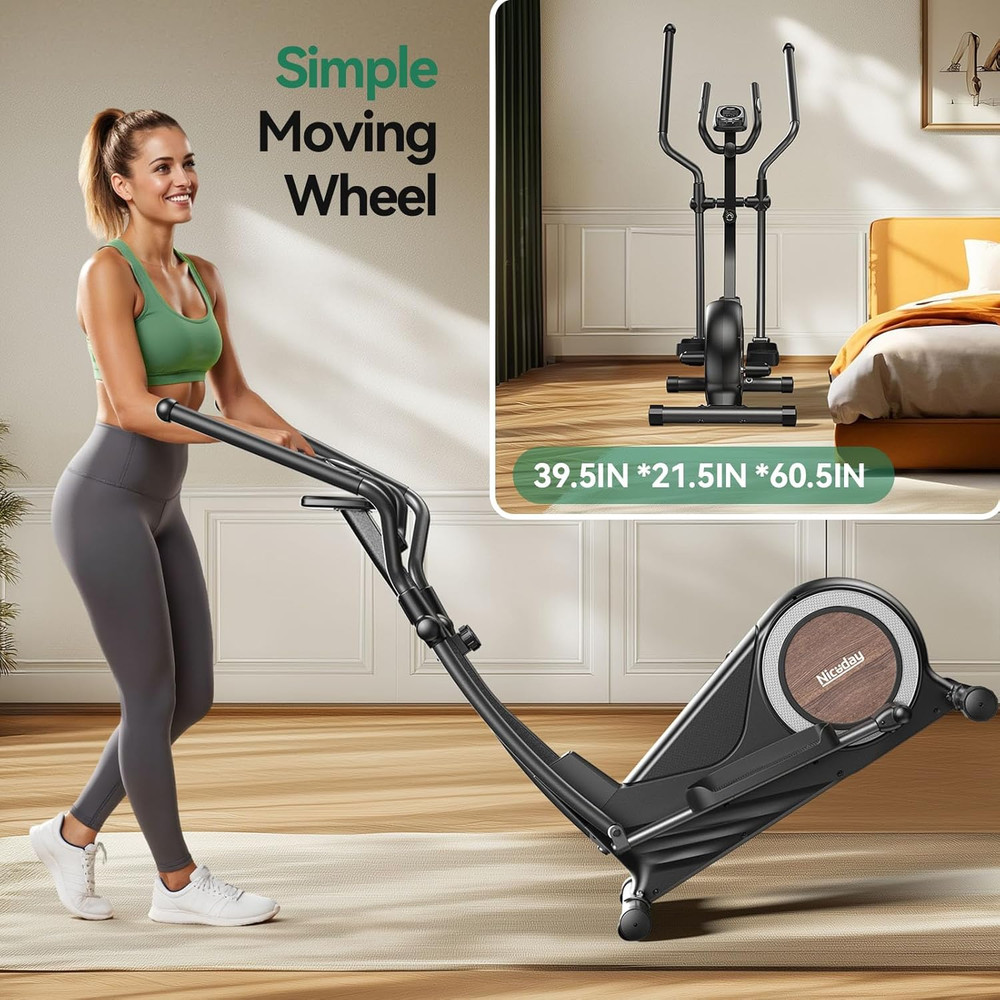 Elliptical Exercise Machine, Elliptical Machine for Home, Magnetic Elliptical Tr