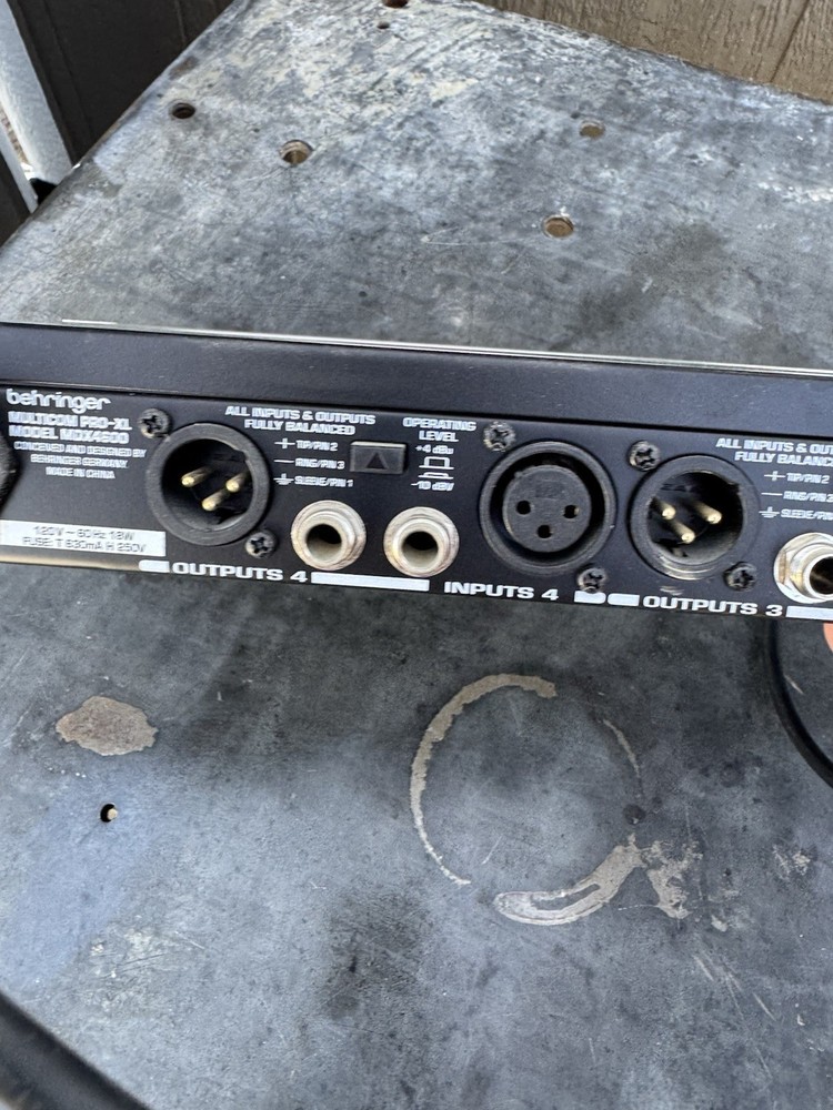 Behringer Multicom Pro-XL MDX4600 Audio Interactive Quad Dynamics Processor