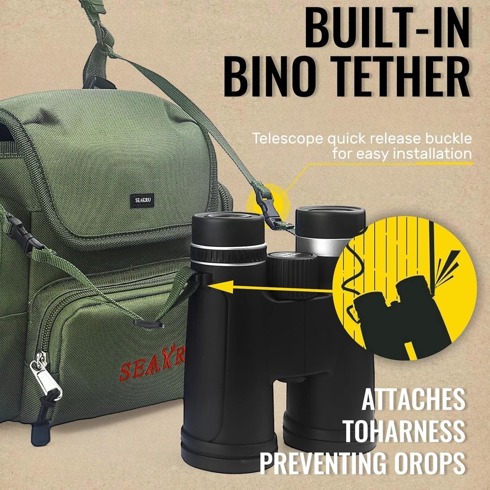 Binocuar Harness Chest Pack, Bino with Rangefiner Pouch, Case...
