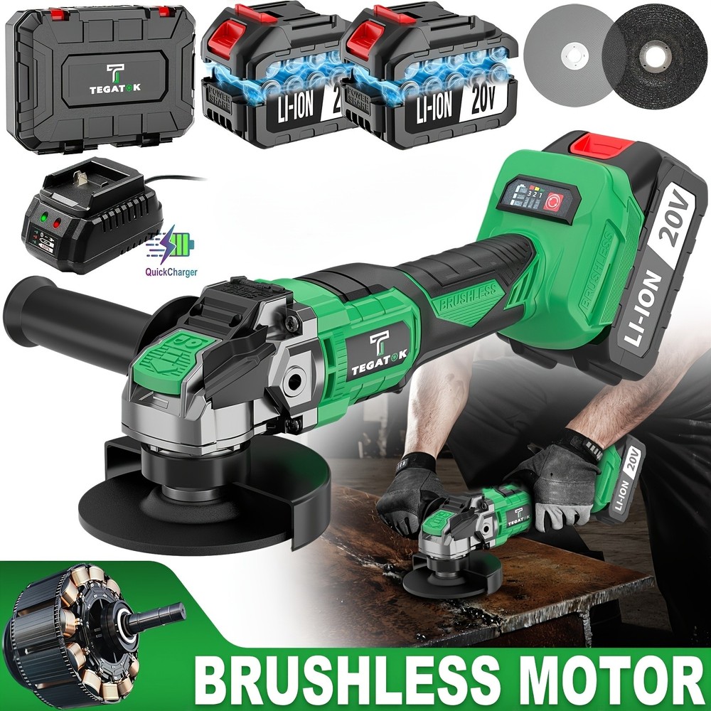 [20V Brushless Grinding Machine] Handheld Electric Cordless Grinder