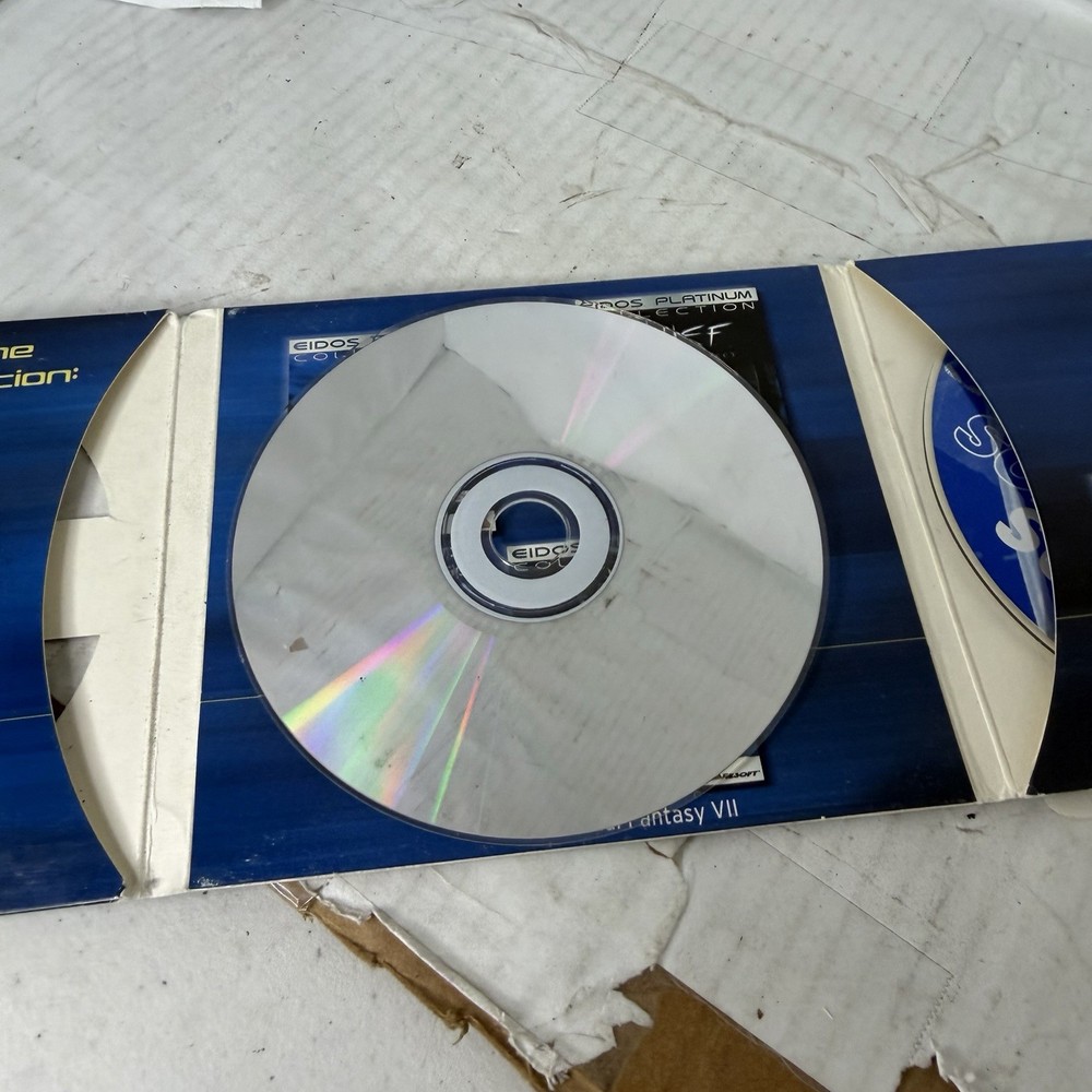 TOMB RAIDER Eidos Platinum Collection & Eidos Demos 2 DISCS Set As Pictured