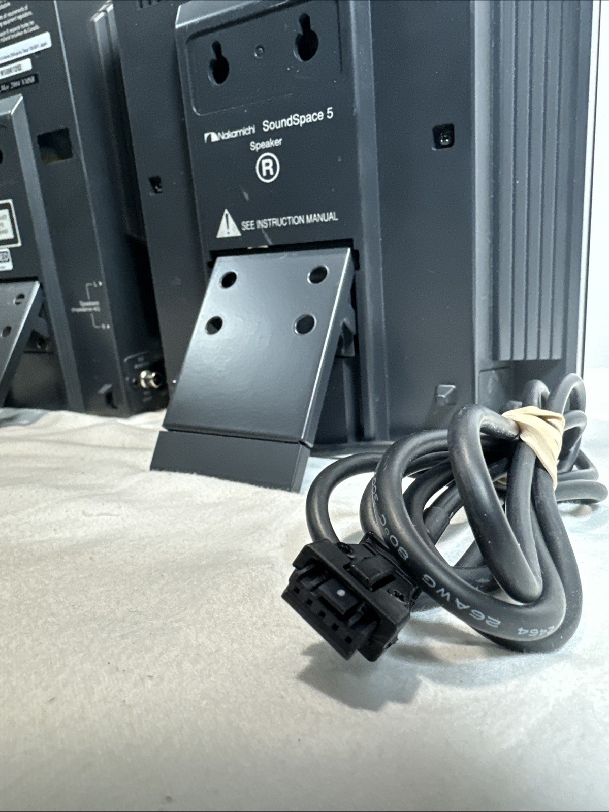 PRISTINE Nakamichi SoundSpace5 3-Disc Music System WITH NO Power Supply/Cord