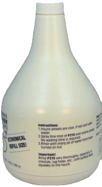 P21S® WHEEL CLEANER 1000ML REFILL SILVER