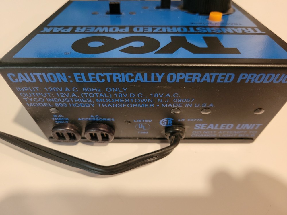 Tyco Transistorized Power Pak - Used and tested