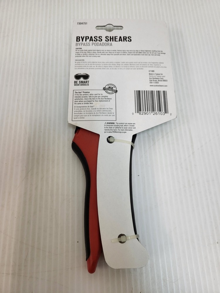 Ace 3/4" Pruning Bypass Shears - 7304751