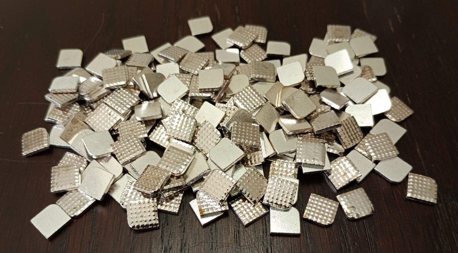 Lot of APPROX 192 Silver Contacts for Scrap 8 OZ's