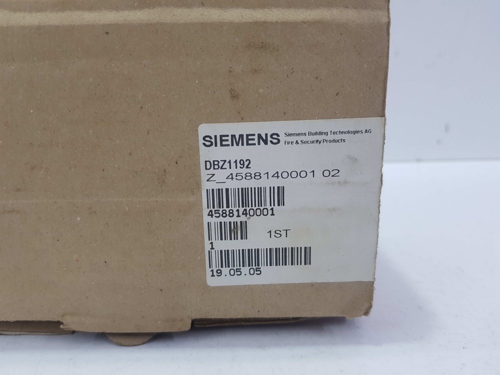 SIEMENS DBZ 1192 BASE ATTACHMENT 458814
