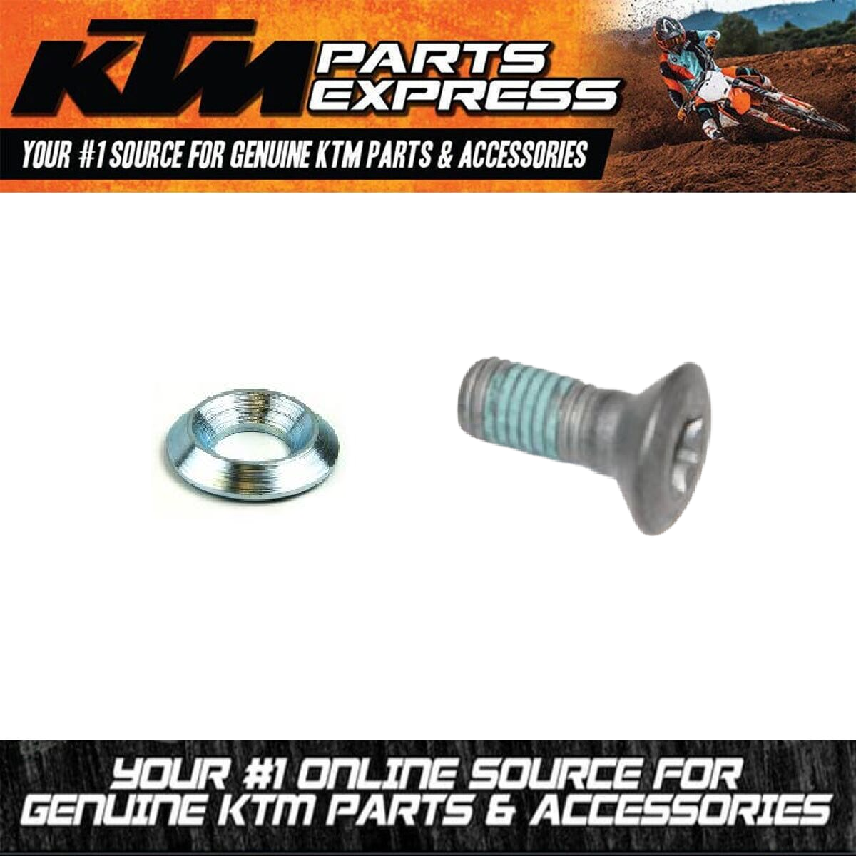 NEW OEM KTM/GASGAS KICKSTARTER LEVER BOLT & WASHER FITMENTS IN DESCRIPTION