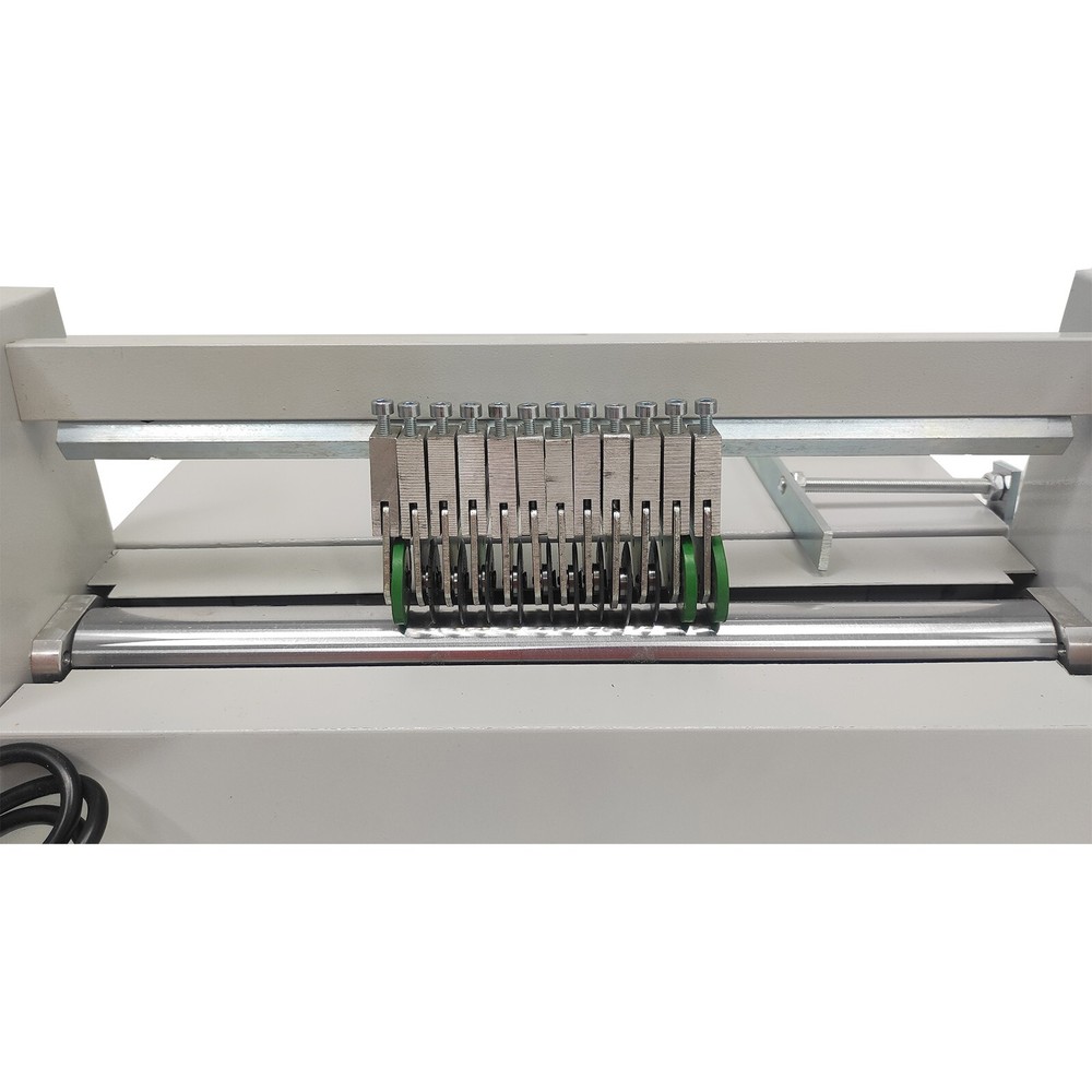 Electric Adhesive Marking Machine Automatic 400mm Sticker Half Cutting Machine