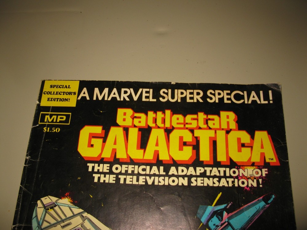 Battlestar Galactica #8 Large Comic (1978) - A Marvel Super Special by Stan Lee