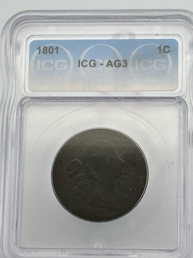 1801 ICG AG3 Large Cent