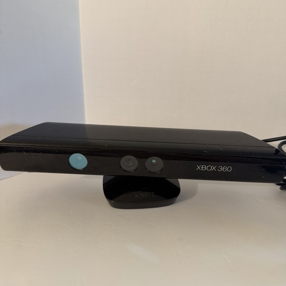 Microsoft Xbox 360 Kinect Motion Sensor Camera Black USB 6ft Cable