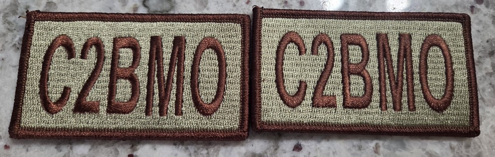 C2 Command & Control Air Force Duty Identifier Patch