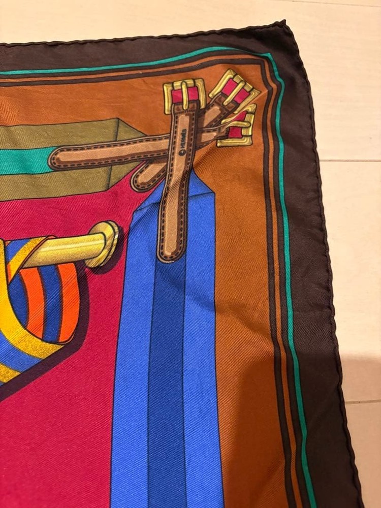 Hermes Scarf 90 Belt Pattern Large